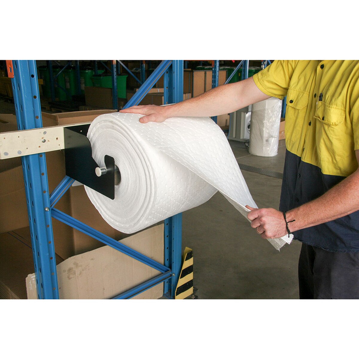 DISP6 Absorbent Roll Dispenser Ecospill | Absorbent roll dispenser small Brisbane | Sydney | Melbourne | Perth | Adelaide | Spill Kits